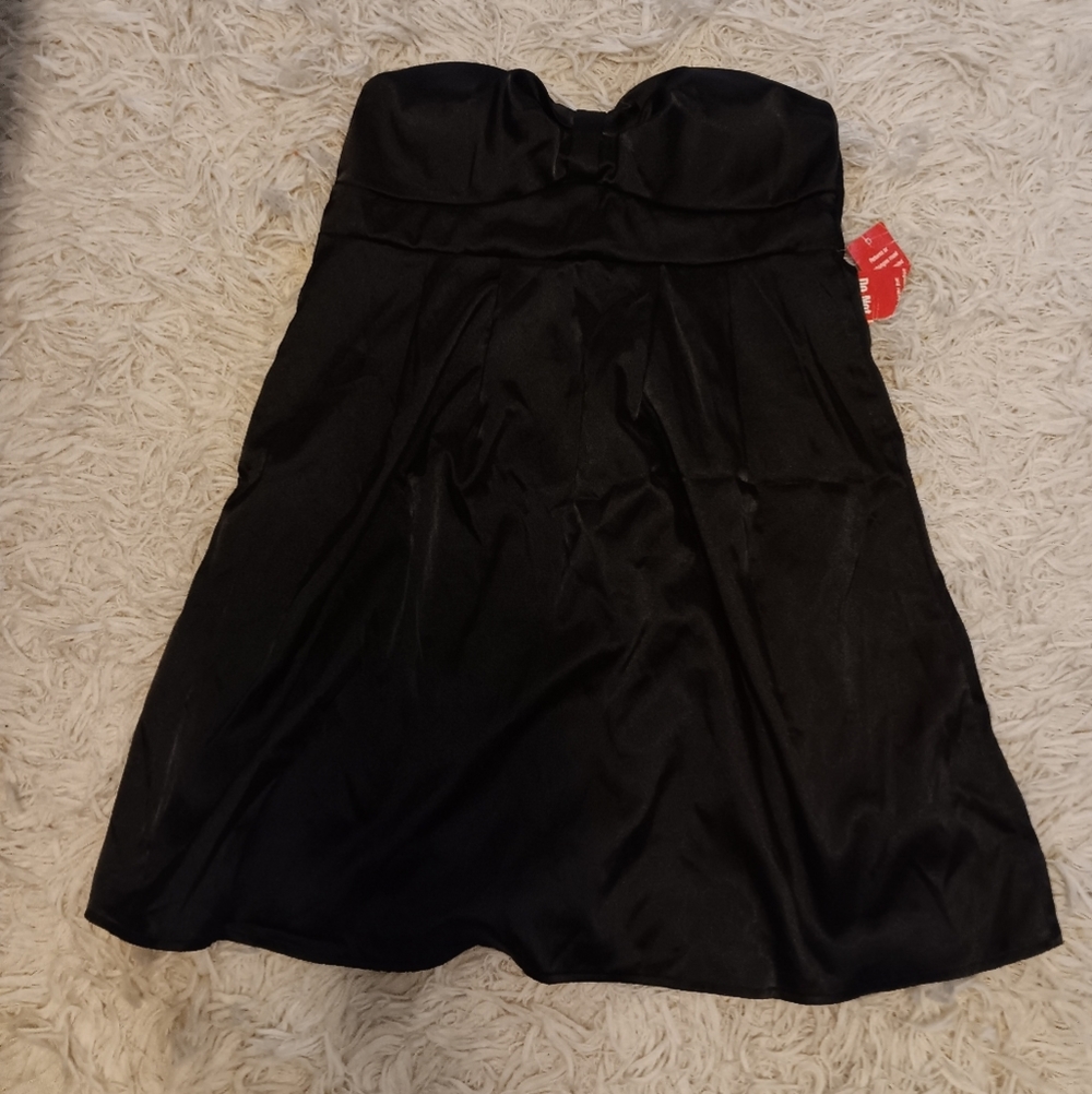 Trixxi Juniors' Strapless Black Mini Dress Size 13 NWT